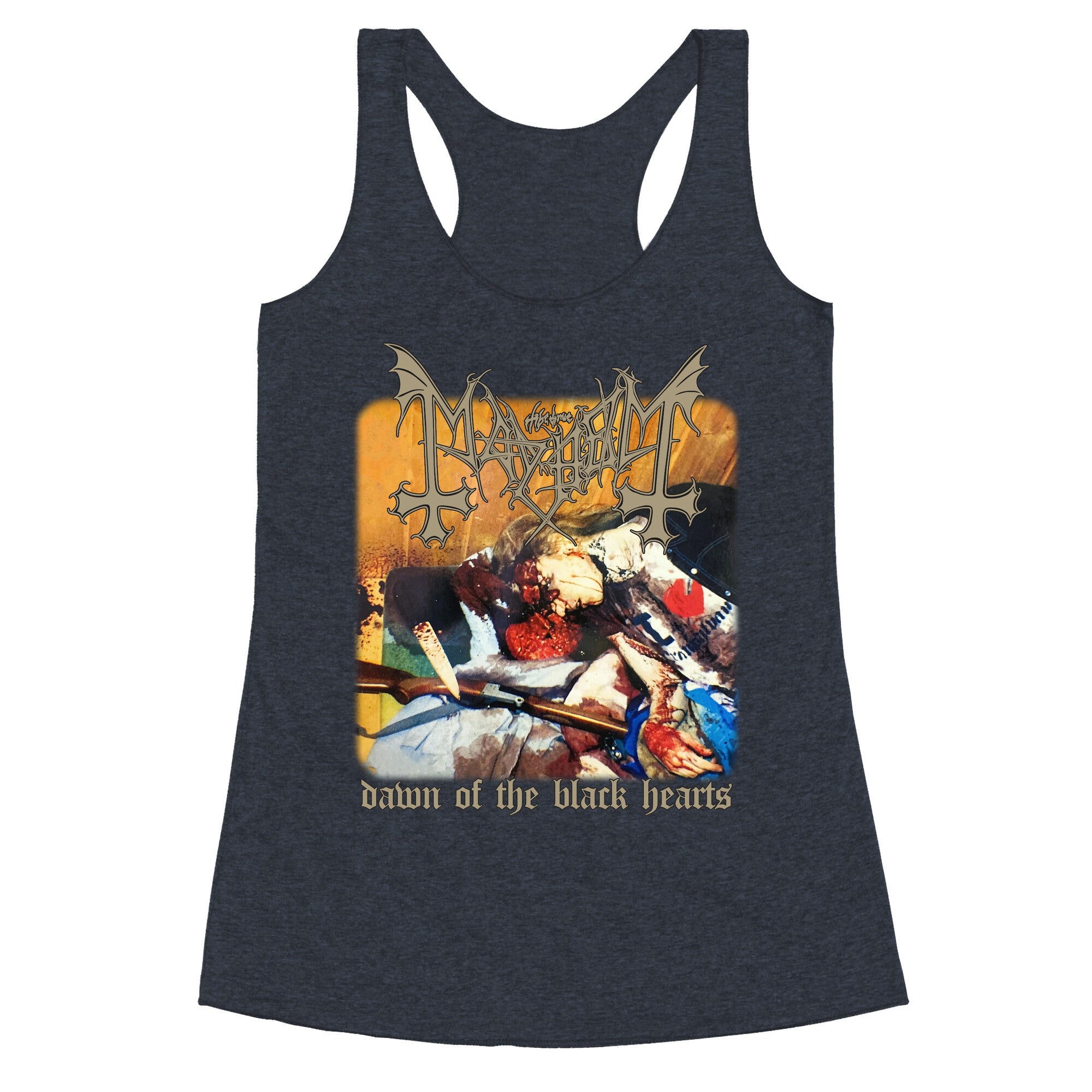 Dawn of the Black Hearts Racerback Tank